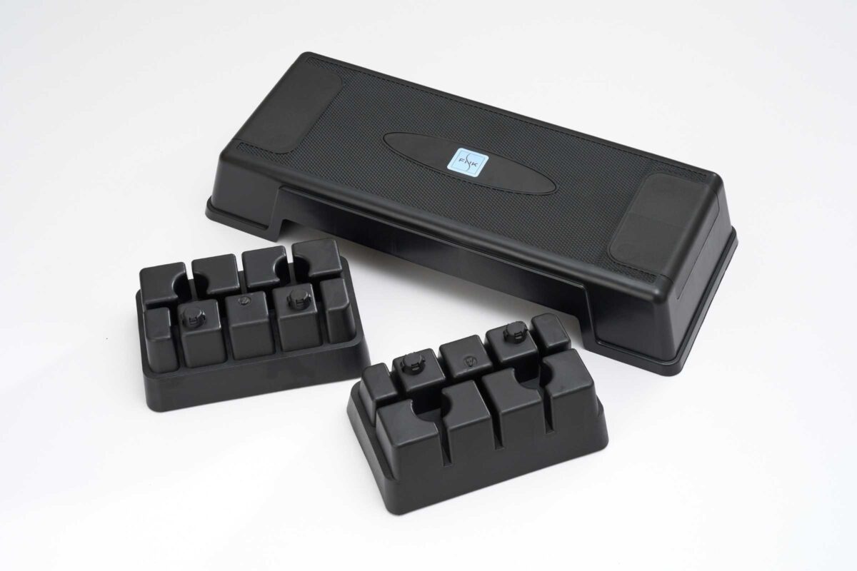 FNK Three Level Adjustable Step Up Riser at FNK Fitness